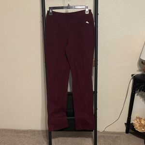 Maroon Athletic Pants